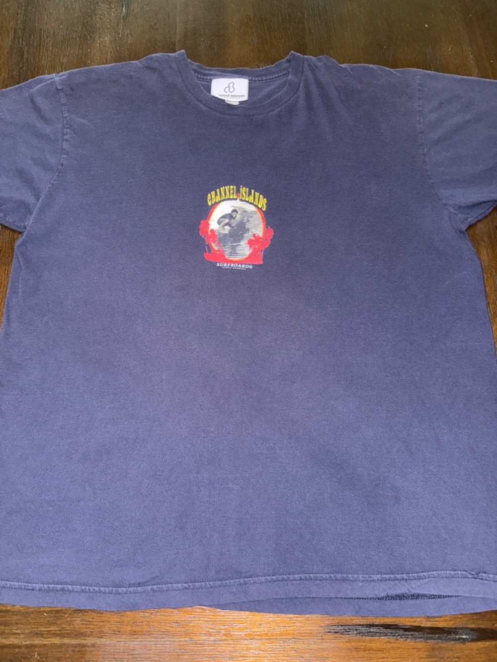 Channel Islands Navy Blue Short Sleeve Tee XL